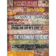 Serenity Prayer Wall Decor Plaque