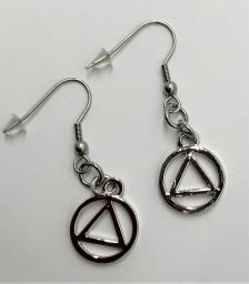 AA Silvertone Earrings