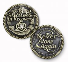 Sisters in Recovery Bronze Medallion