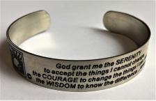 Serenity Prayer Band Bracelet