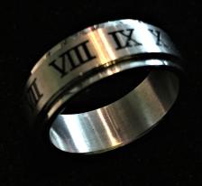 12 Step Spinner Ring 