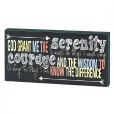 Serenity Prayer Table Top Plock