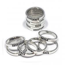Stackable Saying Ring