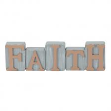 Wooden Faith Blocks
