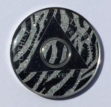 Zebra Print AA Medallion